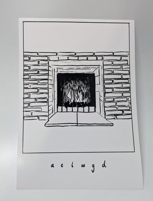 Aelwyd A4 Print