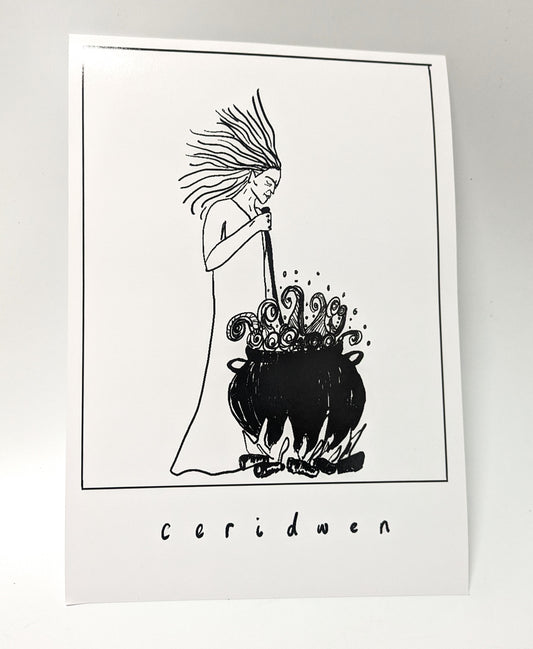 Ceridwen A4 Art Print