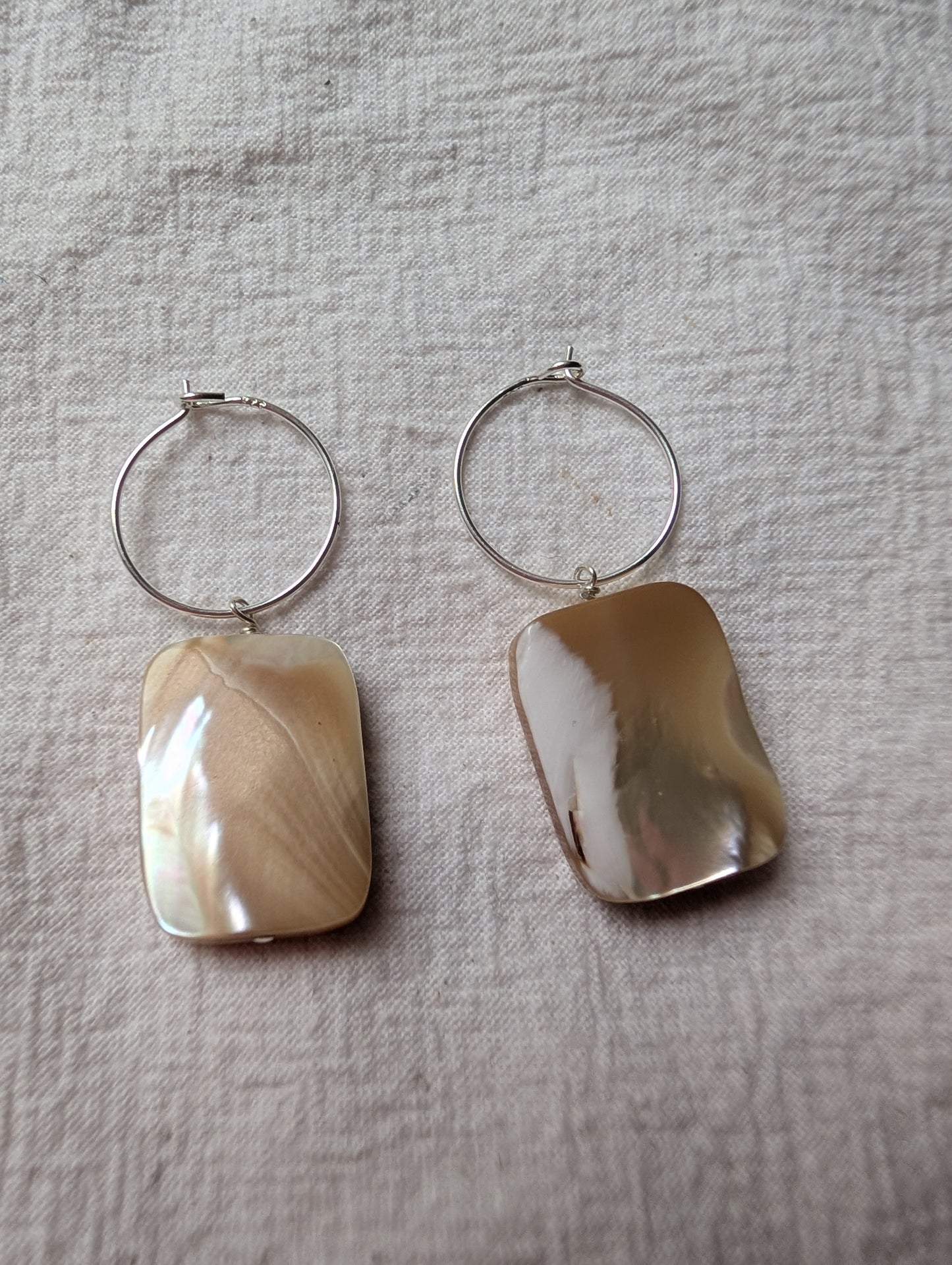 Vintage shell hoops