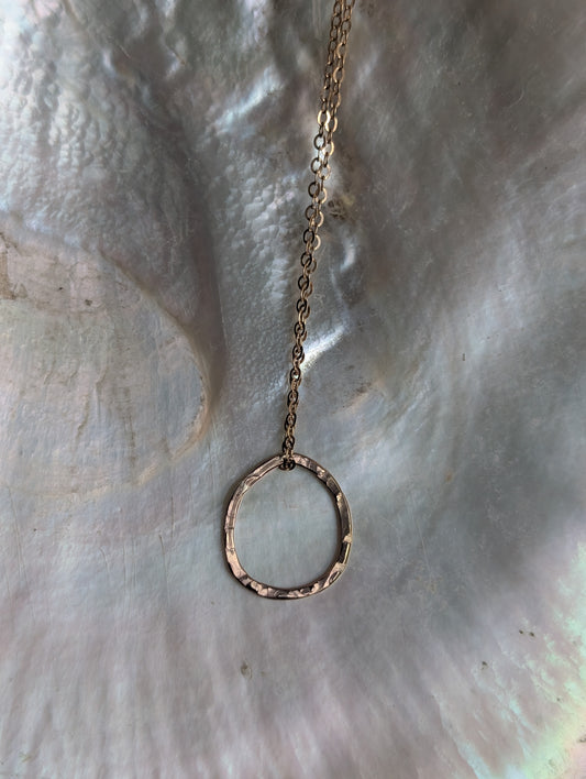 14ct gold filled one of a kind gold necklace