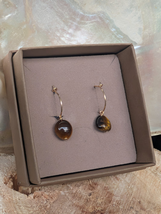 Tigers Eye Hoop