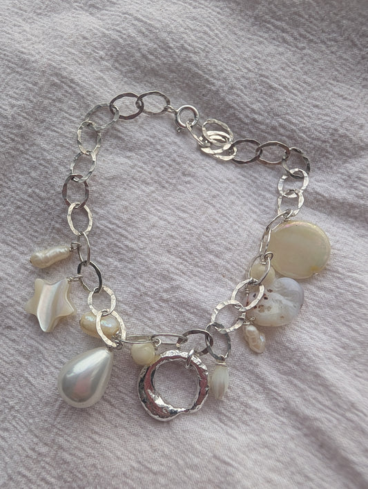 Ice goddess charm bracelet