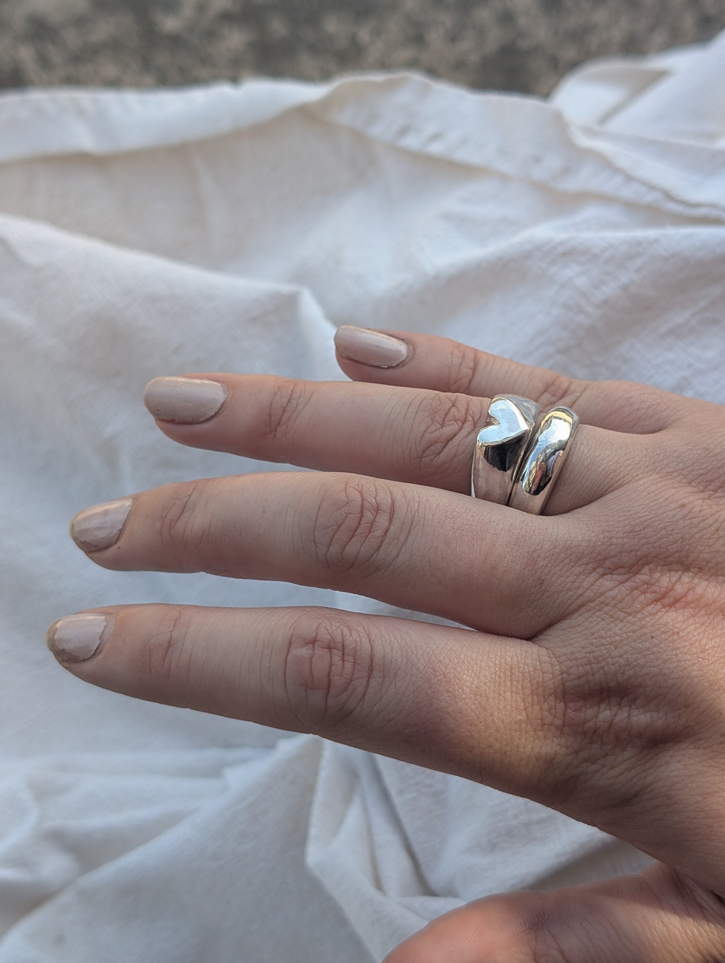 Heart shaped signet